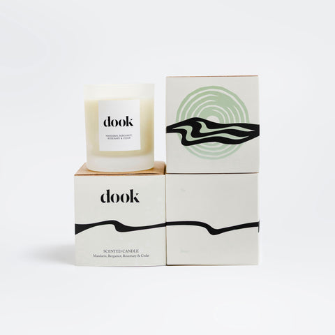 Scented Candle - Mandarin, Bergamot, Rosemary & Cedar