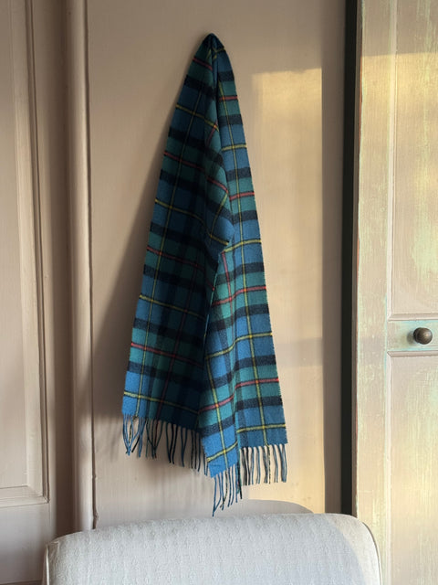 Scottish Lambswool Scarf in MacLeod of Harris Ancient Tartan