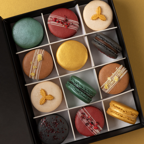 Luxury Christmas Macaron Gift Box