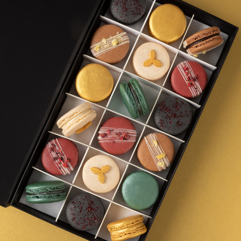 Luxury Christmas Macaron Gift Box