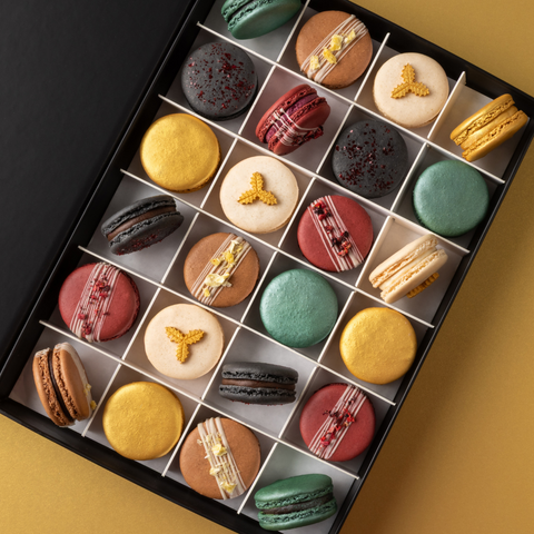 Luxury Christmas Macaron Gift Box