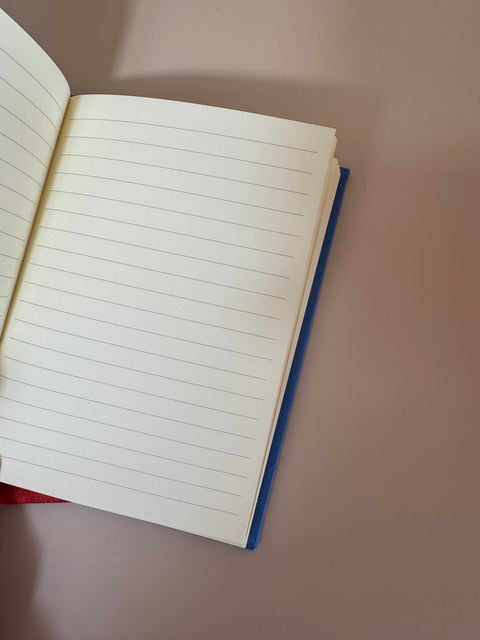 Hand-bound A6 Notebook, handcrafted in Scotland