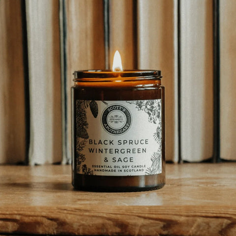 Black Spruce, Wintergreen & Sage Candle 180ml