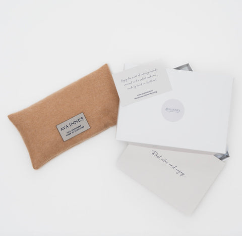 Luxury Cashmere & Lavender Eye Pillow