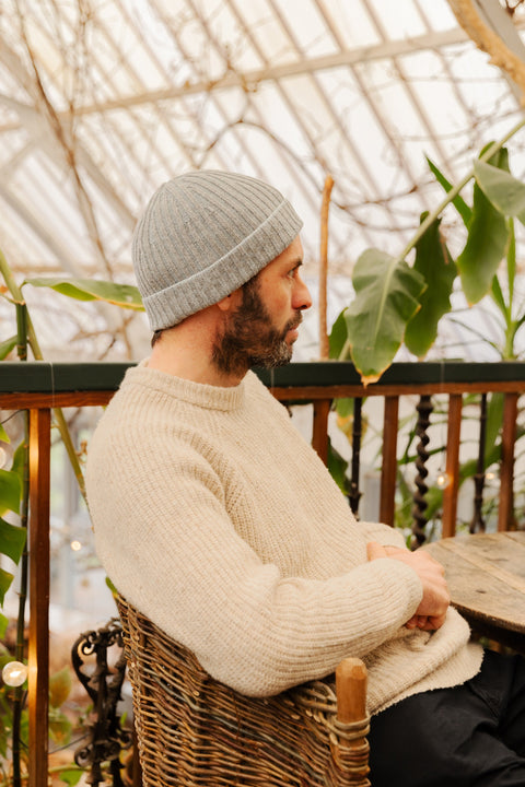 Fisherman Beanie Grey