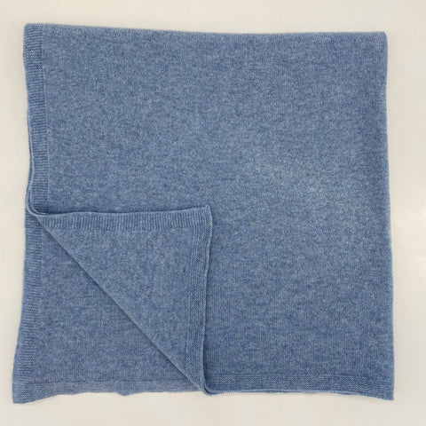 Light Blue Cashmere Travel Wrap