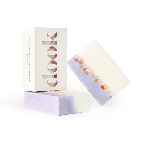 Lavender, Mandarin, Coriander & Cedar Salt Soap - 120g
