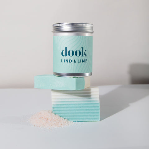 Gift Set - Lind & Lime Salt Soap & Bath Salts