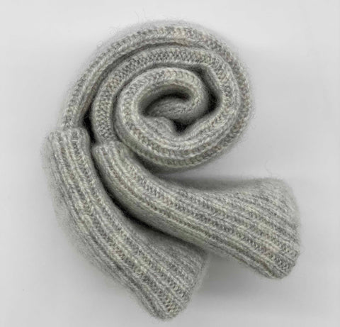 Light Grey Women's Cashmere Bed Socks