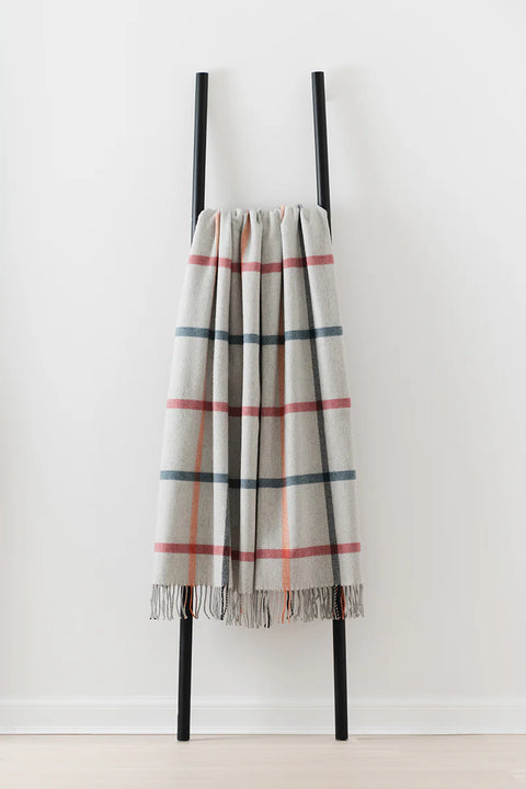 Merino Lambswool Blanket in Melba