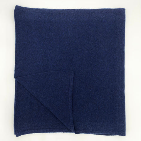 Navy Light Cashmere Wrap