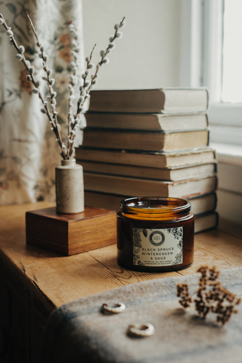 Black Spruce, Wintergreen & Sage