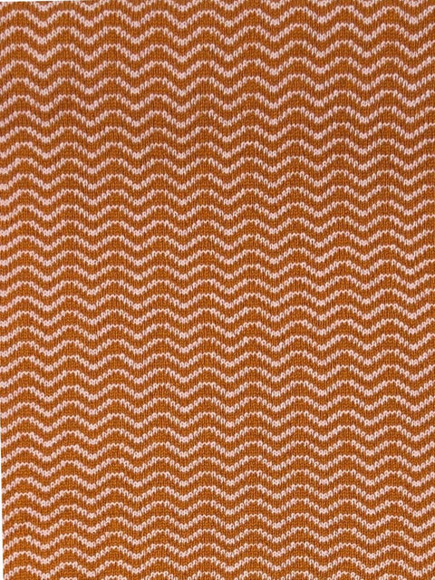 Wave Scarf Rust