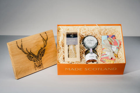 A Cheese & Nibbles Gift | Scottish Gift Box - Made Scotland - Made Scotland