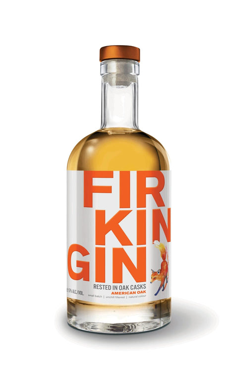 American Oak FIRKIN Gin - Gleann Mor Spirits Limited - Made Scotland