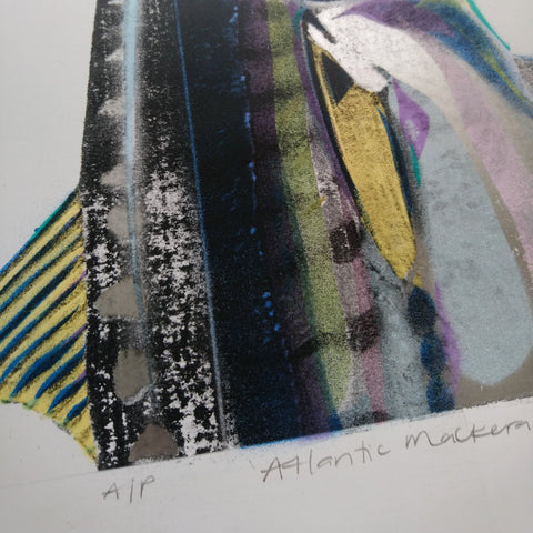 Atlantic Mackerel Original Signed Art - Bell's Galleries - Made Scotland