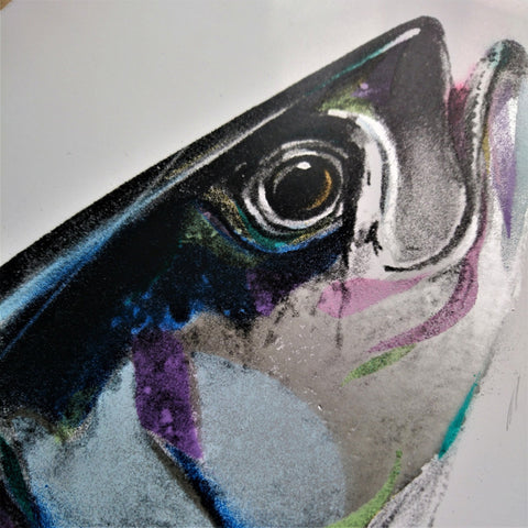 Atlantic Mackerel Original Signed Art - Bell's Galleries - Made Scotland