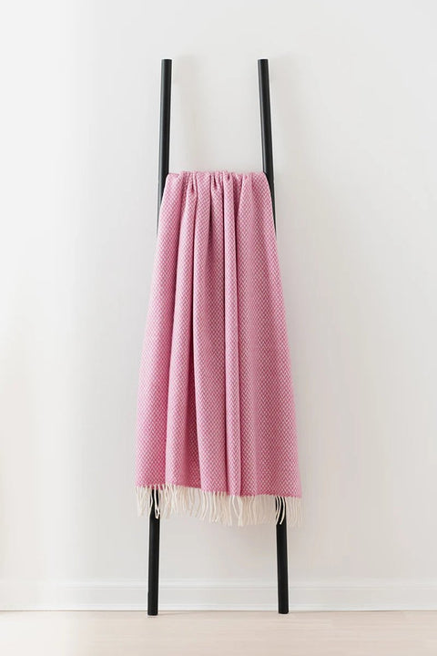 Balintyre Woollen Blanket, Foxglove - Made Scotland - Made Scotland