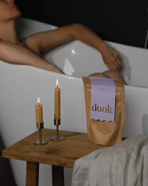 Bath Salts - Lavender, Mandarin, Coriander & Cedar - 400g Bag - DOOK | SALT SOAP - Made Scotland