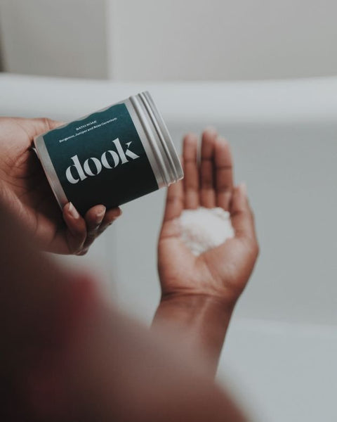 Bath Soak - Bergamot, Juniper and Rose Geranium - Tin - DOOK | SALT SOAP - Made Scotland