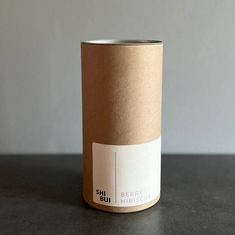 Berry Hibiscus - 15 Pyramids (Tube - plastic free) - Shibui Tea - Made Scotland