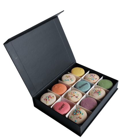 Birthday in a Box - 12 - Mademoiselle Macaron - Made Scotland
