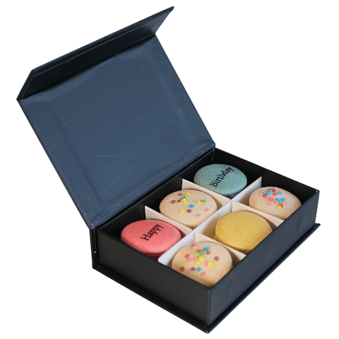 Birthday in a Box - 6 - Mademoiselle Macaron - Made Scotland