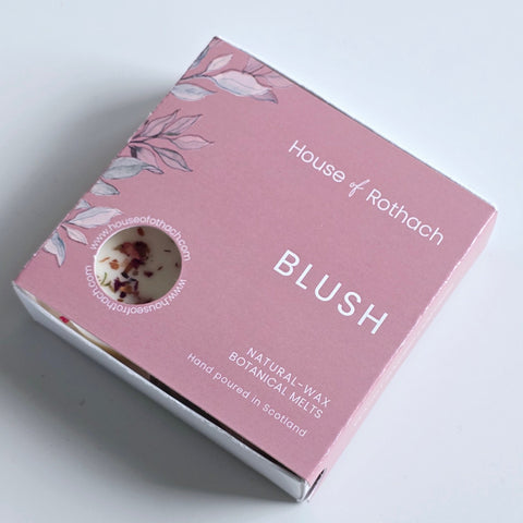 BLUSH - BOTANICAL WAX MELTS - House of Rothach - Made Scotland