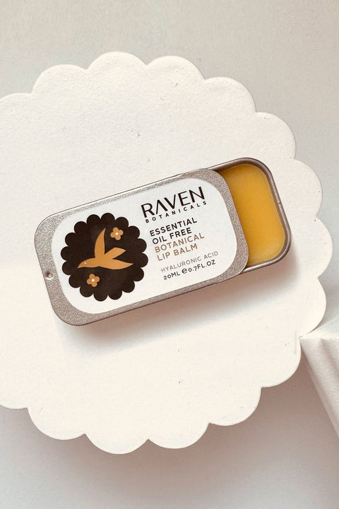 Botanical Lip Balm - Essential Oil Free - Raven Botanicals - Made Scotland