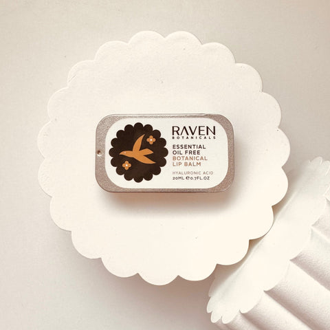 Botanical Lip Balm - Essential Oil Free - Raven Botanicals - Made Scotland