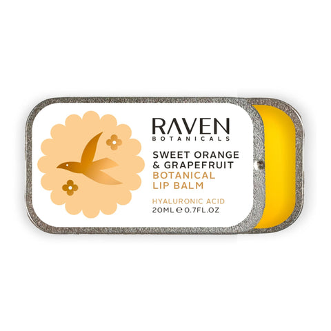 Botanical Lip Balm - Sweet Orange. &. Grapefruit - Raven Botanicals - Made Scotland