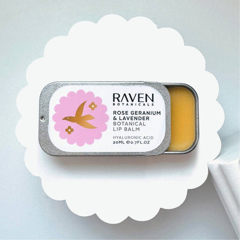 Botanical Lip Balms Set - Raven Botanicals - Made Scotland