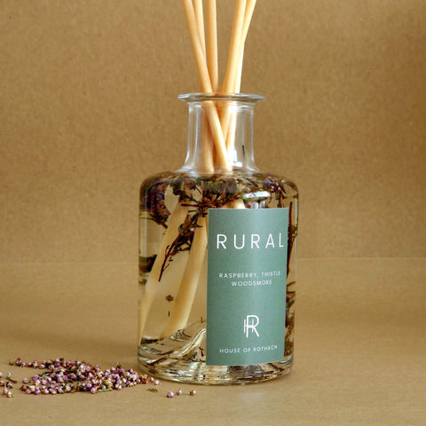 Botanical Reed Diffuser - THE RURAL GLENS - House of Rothach - Made Scotland