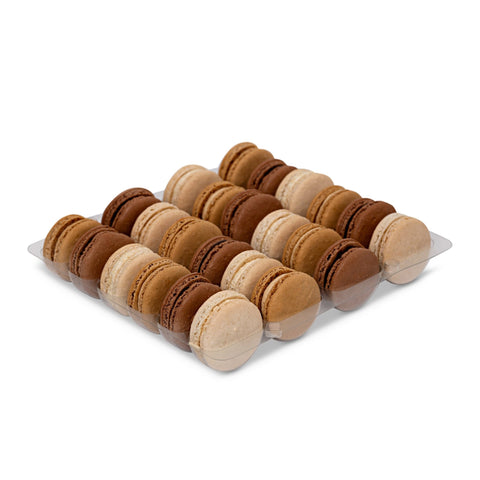Brown Macaron Selection - Mademoiselle Macaron - Made Scotland