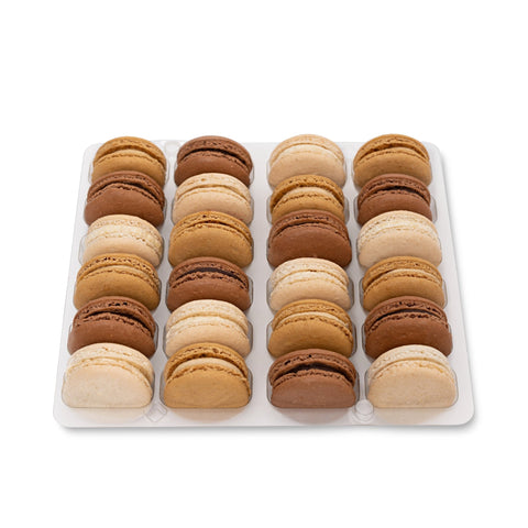 Brown Macaron Selection - Mademoiselle Macaron - Made Scotland