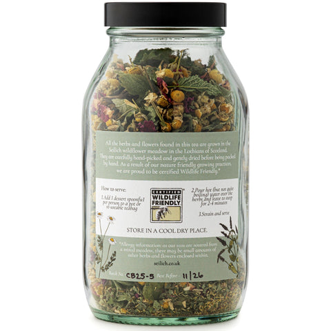 Calming Blend Tea - Glass bottle - Seilich - Made Scotland