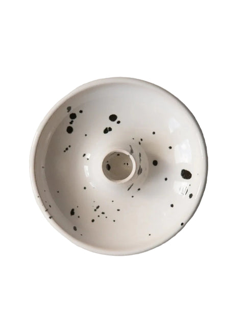 Candle Holder in Speckle - Clod & Pebble - Clod & Pebble - Made Scotland