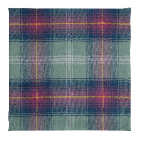 Borders Hame Tartan Lambswool Large Fringed Cushion Cover