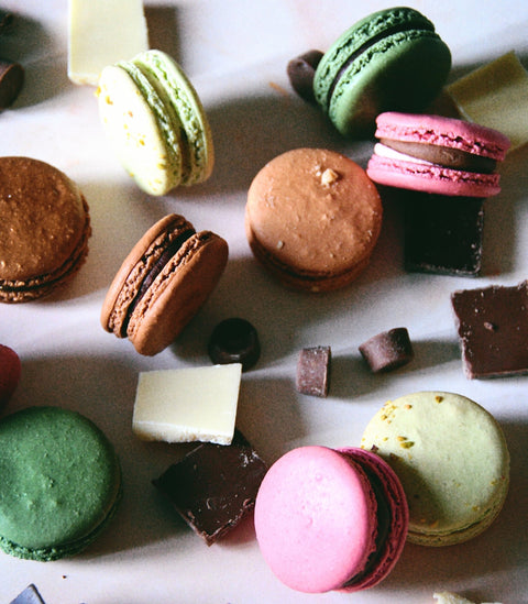 Chocolate Lover's Macaron Gift Box - 6 Macarons - Mademoiselle Macaron - Made Scotland