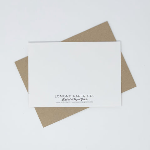 Colourful, Floral 60th Birthday Card - Lomond Paper Co - Made Scotland