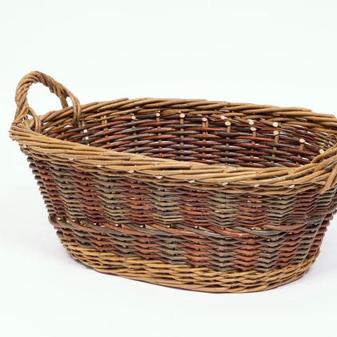 Colourful Willow Laundry Basket - Anna Liebmann - Made Scotland