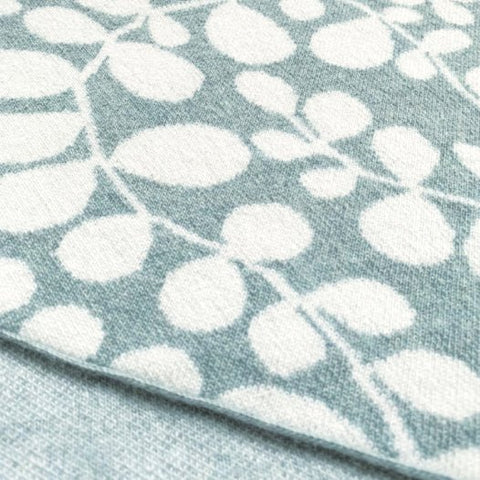 Dapple Blanket Scarf - Haar and Ice White - Whirlow - Made Scotland