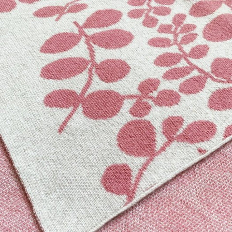 Dapple Blanket Scarf - Sand Rose and Oat - Whirlow - Made Scotland