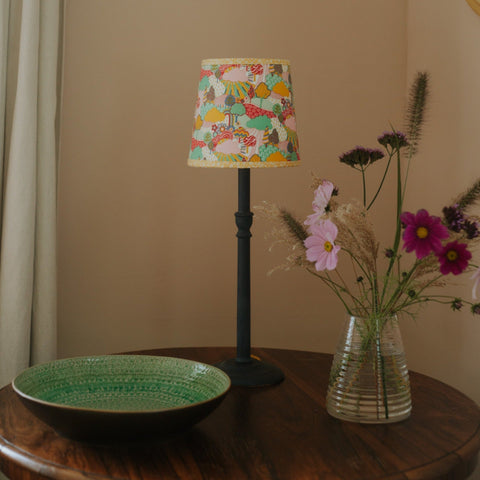 Double Sided Empire Lampshade - Liberty Sunny Afternoon - Liberty Sunny Afternoon Blue - Amanda Wells - Made Scotland