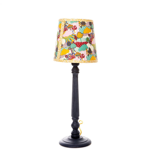 Double Sided Empire Lampshade - Liberty Sunny Afternoon - Liberty Sunny Afternoon Green - Amanda Wells - Made Scotland