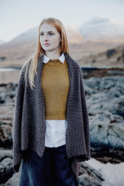 Feàrna Shawl Dulse - EAS FORS - Made Scotland