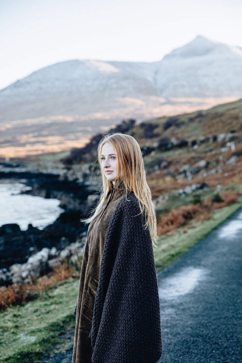 Feàrna Shawl Dulse - EAS FORS - Made Scotland