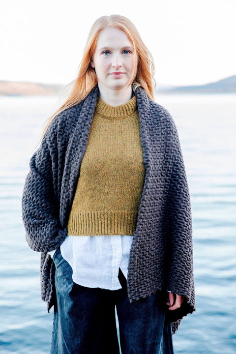 Feàrna Shawl Dulse - EAS FORS - Made Scotland