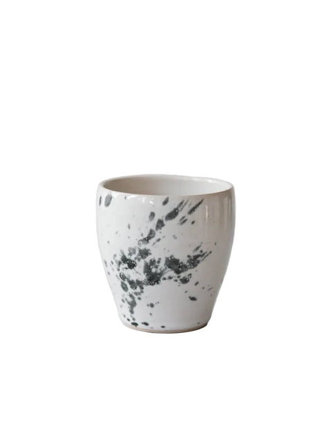 Flat White Cup in Speckle - Clod & Pebble - Clod & Pebble - Made Scotland