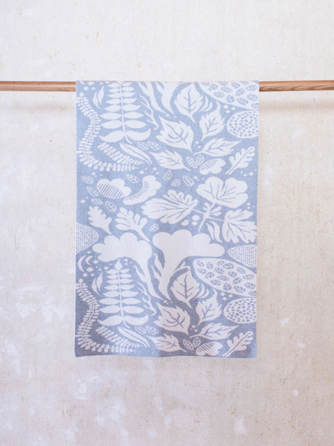 Flora Blanket Scarf - Haar and Ice White - Whirlow - Made Scotland